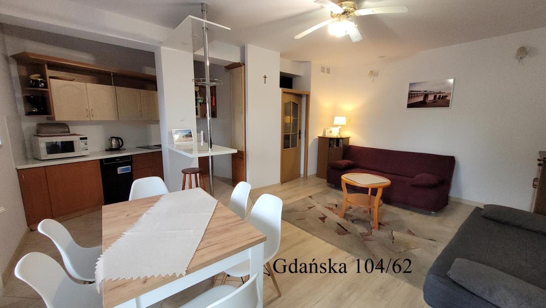 Apartament Gdańska 104/62 Krynica Morska Bagian luar foto